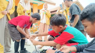 “Tilik Desa UKMPR” Pupuk Organik Agro Waste Singkong di SD Negeri 2 Sokawera