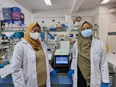 riset bersama bidang bioteknologi kelautan, dengan fokus utama teknologi Environmental DNA (e-DNA) dan analisis bioinformatika