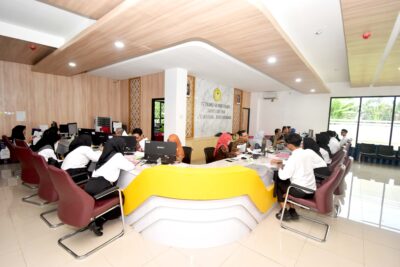 Suasana Registrasi Fisik
