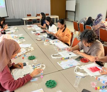 Totebag Painting Workshop: A Creative Initiative in Support of the Go Green Movement