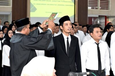 137 Pegawai UNSOED Ikuti Pengambilan Sumpah/Janji PNS dan Jabatan Fungsional Radiografer