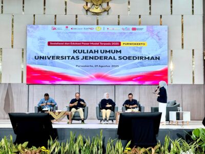 OJK Gelar Kuliah Umum di UNSOED untuk Tingkatkan Literasi Pasar Modal