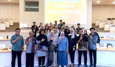Siapkan Mahasiswa Hadapi Era Digital, Jurusan Sosial Ekonomi Pertanian Unsoed Gelar Sertifikasi Digital Marketing BNSP