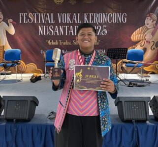 Mardika Nur Wahid Harumkan UNSOED Raih Juara Pertama Festival Keroncong Nasional