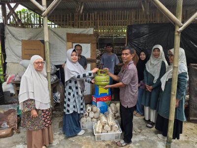 LPPM UNSOED Bina Petani Jamur Berkah Nurmushroom Majenang, Perkuat Ketahanan Pangan Desa