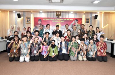 Foto bersama pimpinan Unsoed dengan Chiba University