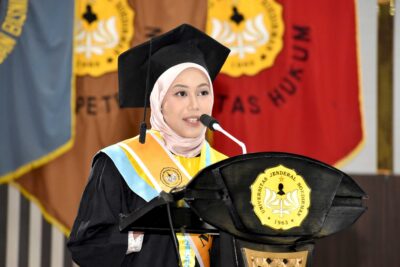 Sambutan wakil wisudawan hari ke dua