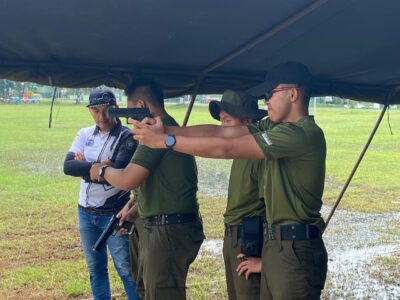Menwa Unsoed Asah Keterampilan Bela Negara Lewat Latihan Menembak Bersama Alumni