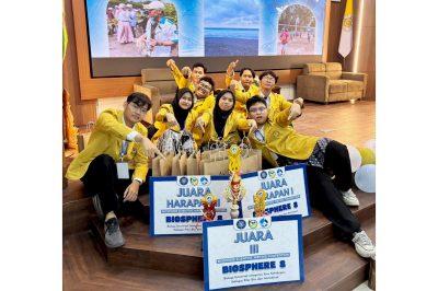 Fabio Unsoed Borong Tiga Penghargaan di BIOSPHERE Scientific Writing Competition 8