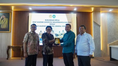 Terima Kunjungan Senat Unsika, Unsoed Berbagi Strategi Tata Kelola Organisasi