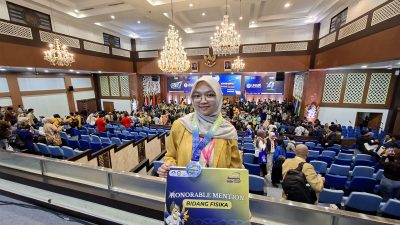 MAHASISWA UNSOED RAIH JUARA HARAPAN 1 BIDANG FISIKA PADA ONMIPA NASIONAL 2026