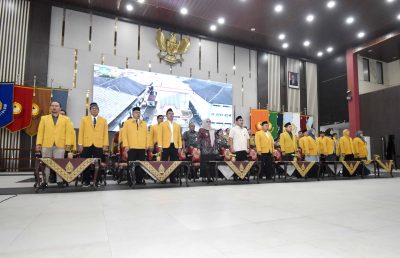 Wakil Gubernur Jateng, rektor dan pimpinan